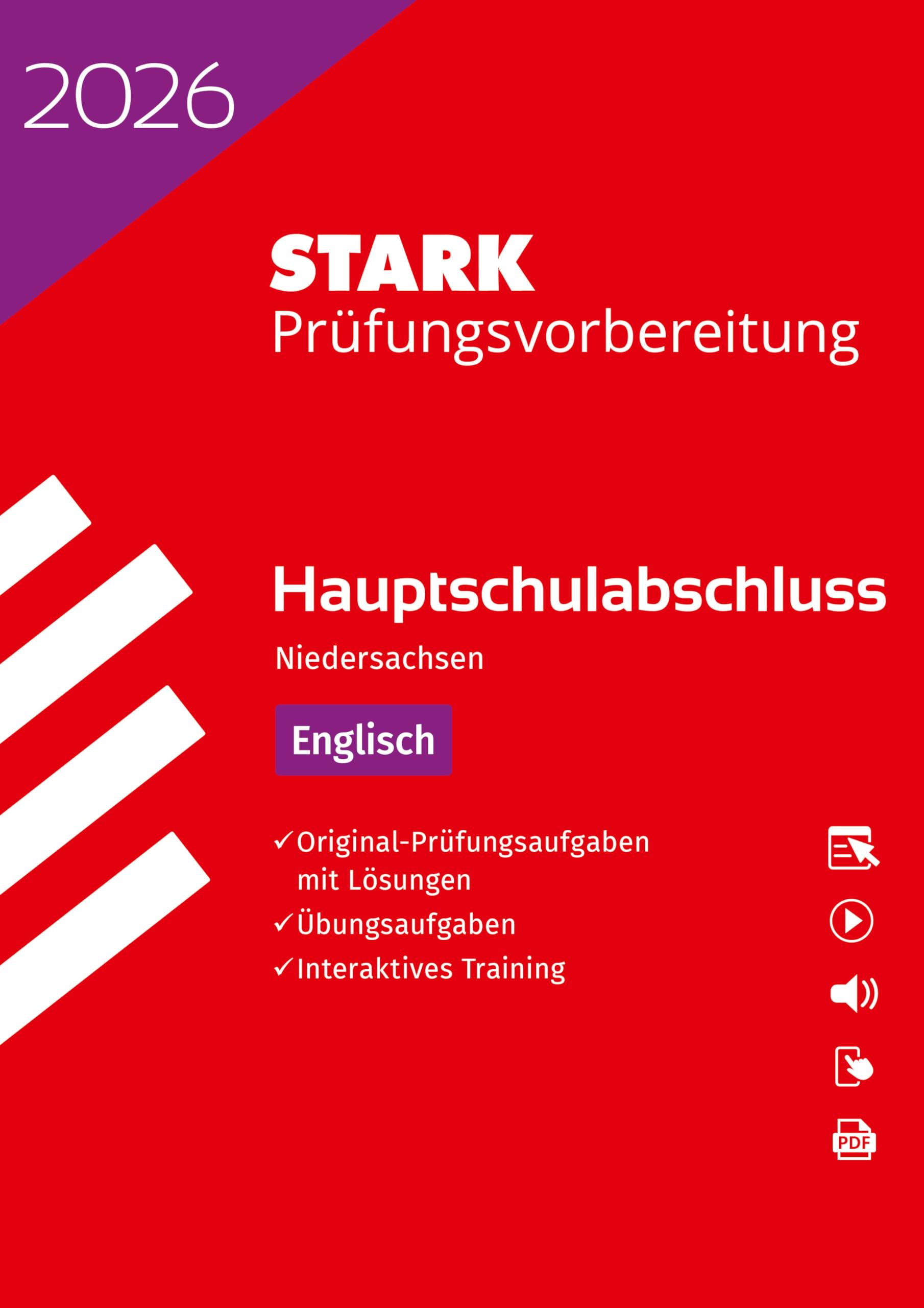 STARK Englisch - Hauptschulabschluss 2026 Niedersachsen - Prüfungsvorbereitung inkl. Lösungen Foreign Languages ​​& Dictionaries
