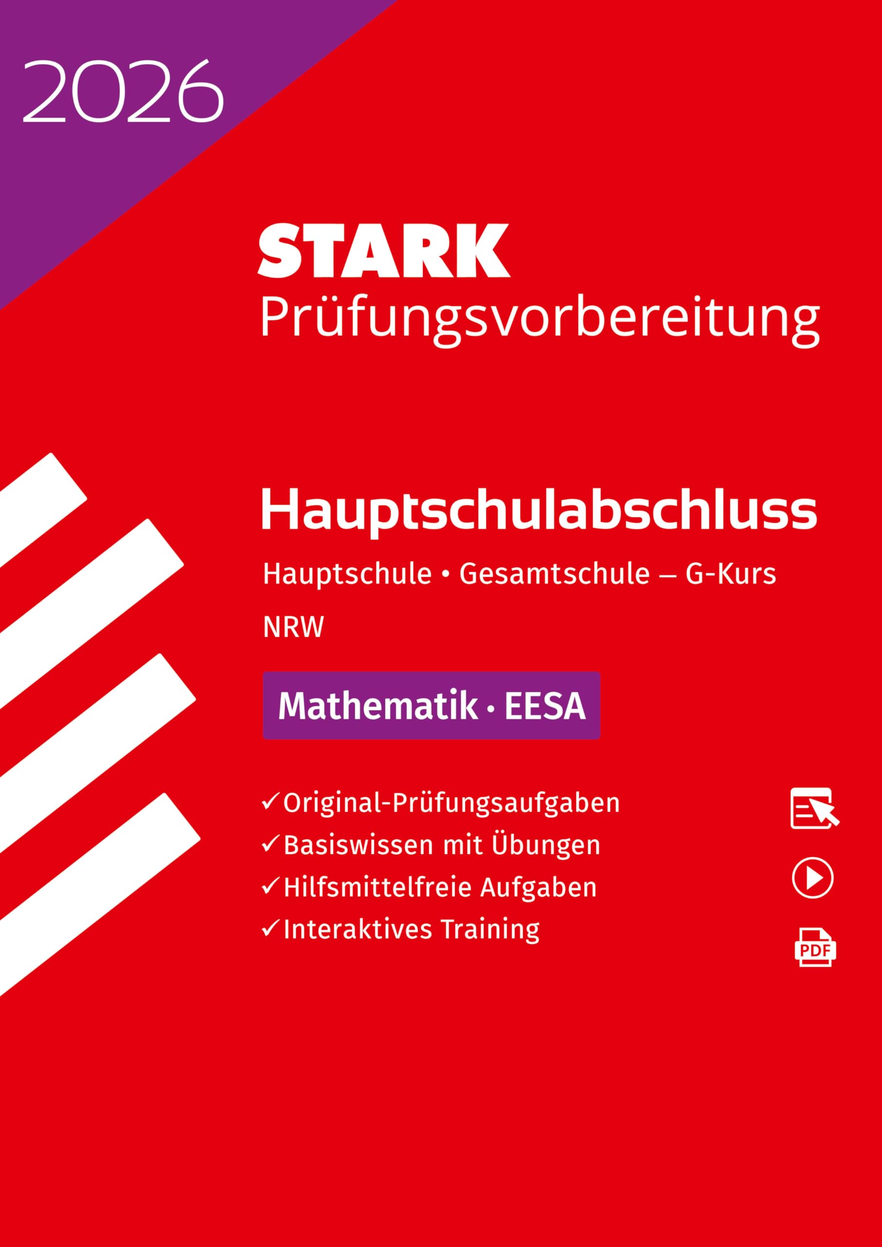 STARK Mathematik G-Kurs - Hauptschulabschluss (EESA) 2026 NRW - Prüfungsvorbereitung Study Guides