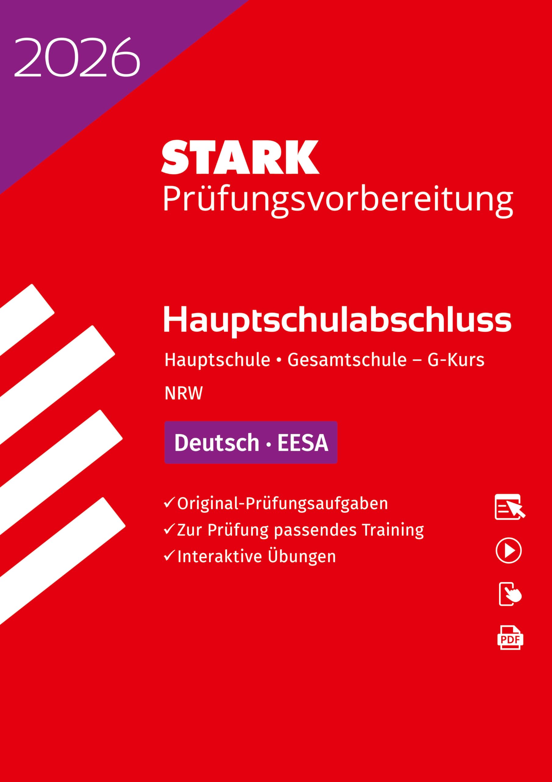 STARK Deutsch G-Kurs - Hauptschulabschluss (EESA) 2026 NRW - Prüfungsvorbereitung Social Sciences