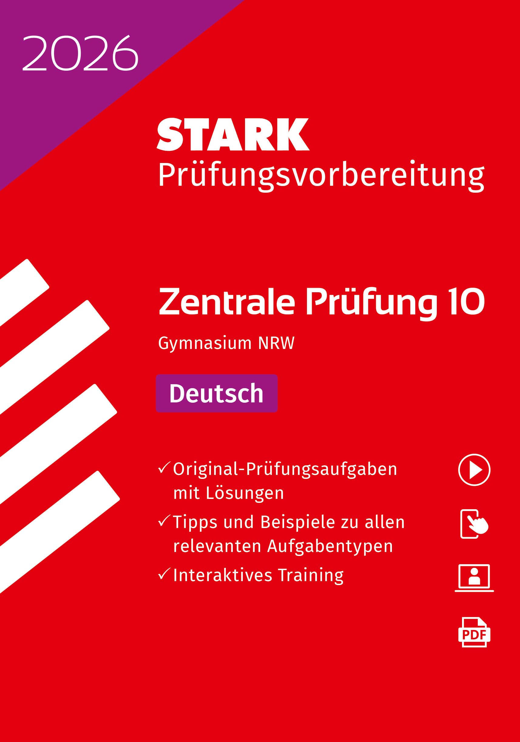 STARK Deutsch 10. Klasse - Zentrale Prüfung (ZP10) Gymnasium 2026 NRW - Prüfungsvorbereitung Contemporary literature