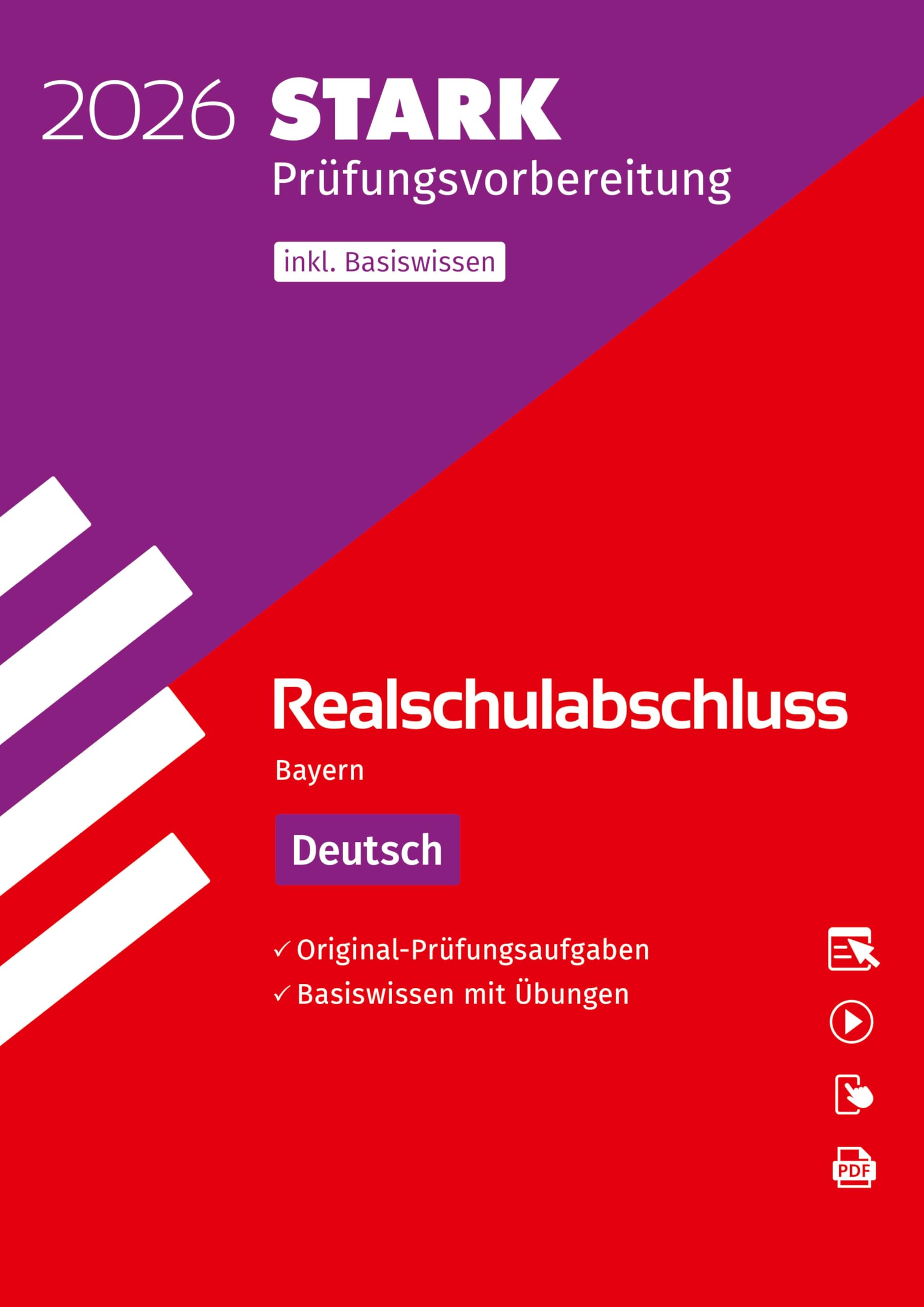 STARK Deutsch - Realschulabschluss 2026 Bayern - Prüfungsvorbereitung inkl. Basistraining Social Sciences