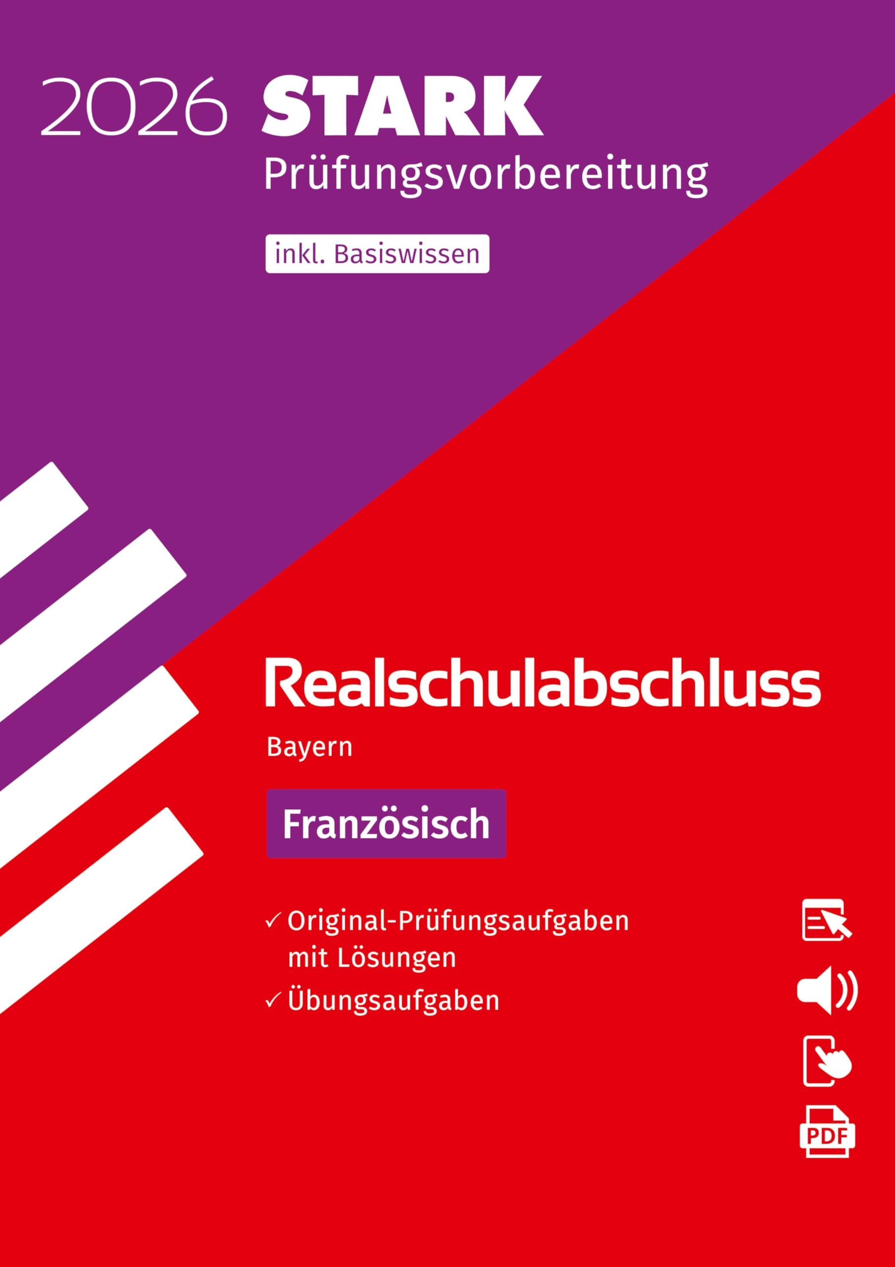 STARK Französisch - Realschulabschluss 2026 Bayern - Prüfungsvorbereitung Foreign Languages ​​& Dictionaries