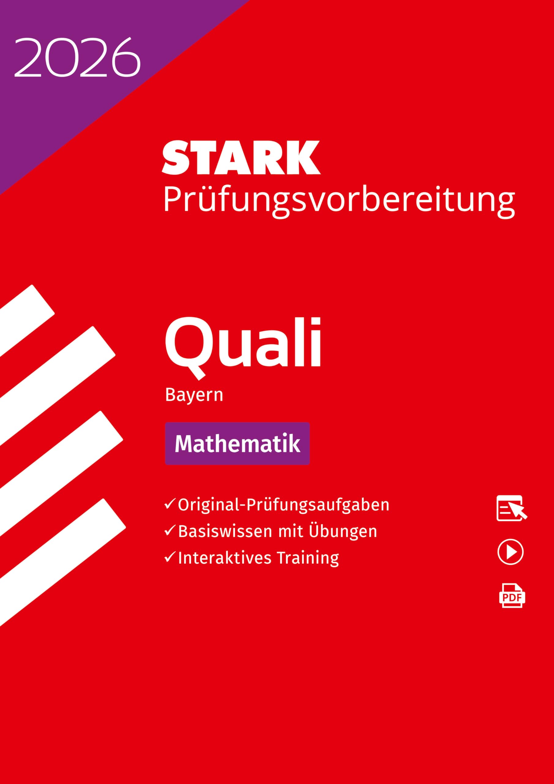 STARK Mathematik 9. Klasse - Quali Mittelschule 2026 Bayern - Prüfungsvorbereitung book