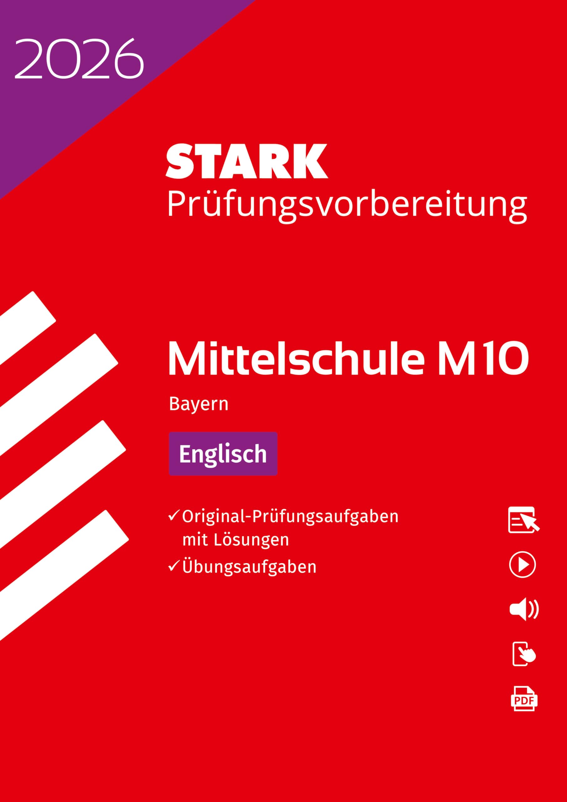 STARK Englisch 10. Klasse - M10 Mittelschule 2026 Bayern - Prüfungsvorbereitung Foreign Languages ​​& Dictionaries
