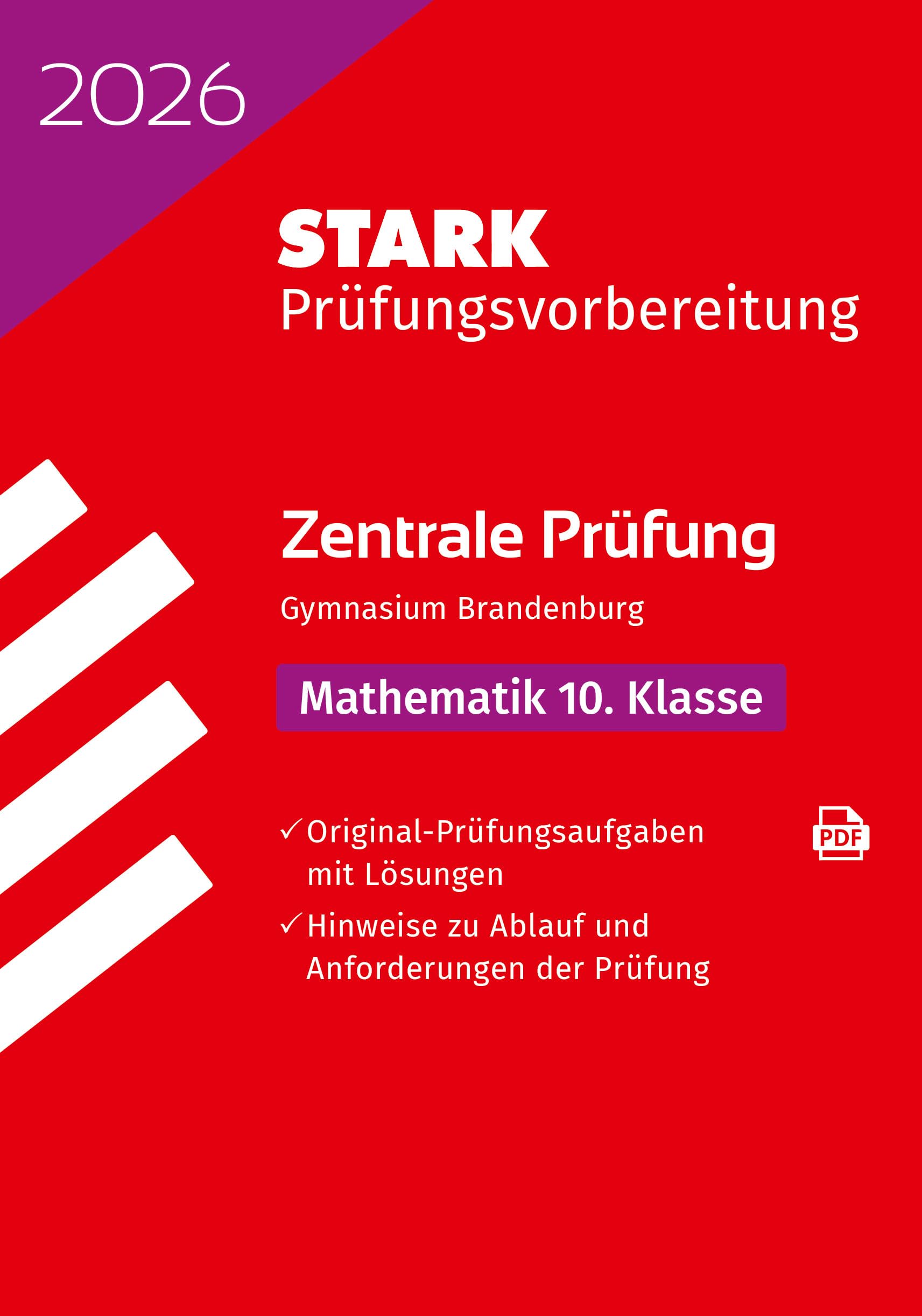 STARK Mathematik 10. Klasse - Zentrale Prüfung Gymnasium 2026 Brandenburg - Prüfungsvorbereitung Study Guides