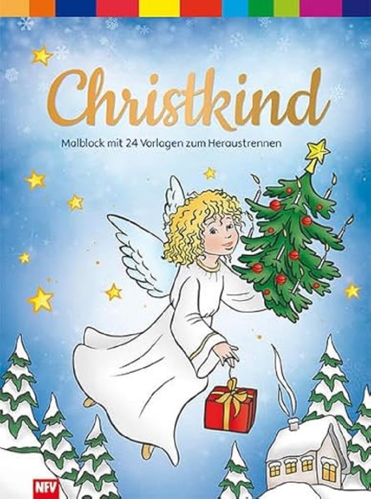 Christkind: Malblock mit 24 Vorlagen zum Heraustrennen Non-fiction