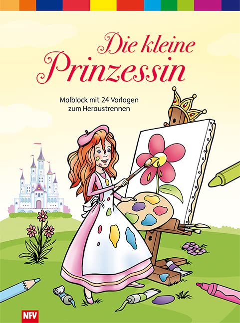 Die kleine Prinzessin: Malblock mit 24 Vorlagen zum Heraustrennen Tiptoi & Games