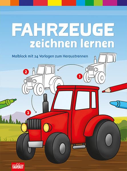 Fahrzeuge zeichnen lernen Non-fiction