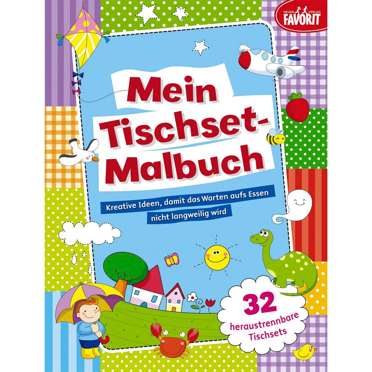 Mein Tischset-Malbuch: Kreative Ideen, damit das Warten aufs Essen nicht langweilig wird Non-fiction