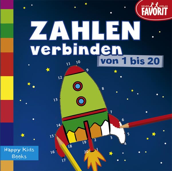 Zahlen verbinden von 1-20 Children's books