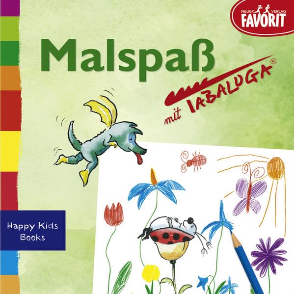 Malspaß mit Tabaluga: Happy Kids Books Children's books
