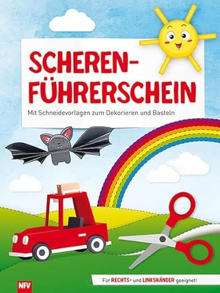 Scherenführerschein: Mit Schneidevorlagen zum Dekorieren und Basteln Non-fiction