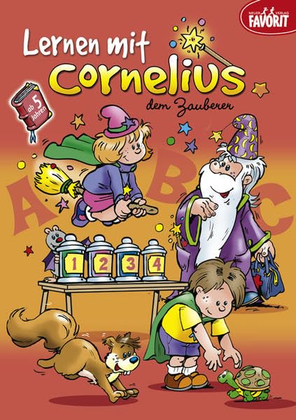 Lernen mit Cornelius dem Zauberer - ab 5 Jahren Non-fiction books for kids