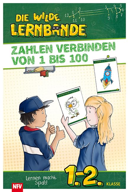 Zahlen verbinden von 1 bis 100: DIE WILDE LERNBANDE – 1.–2. Klasse Non-fiction