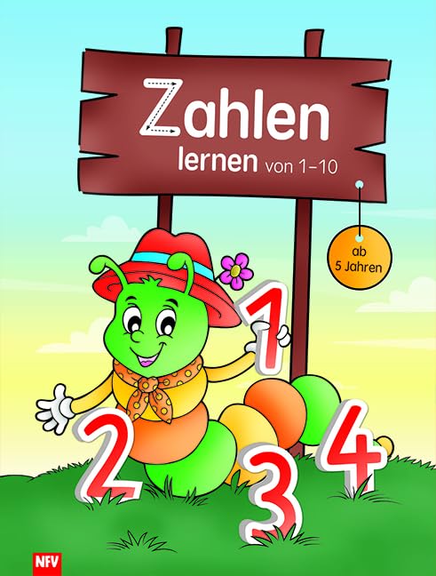 Zahlen lernen von 1–10 Non-fiction books for kids