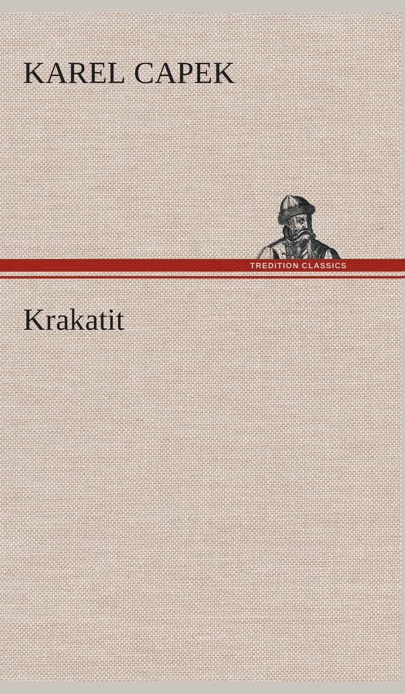 Krakatit Contemporary literature