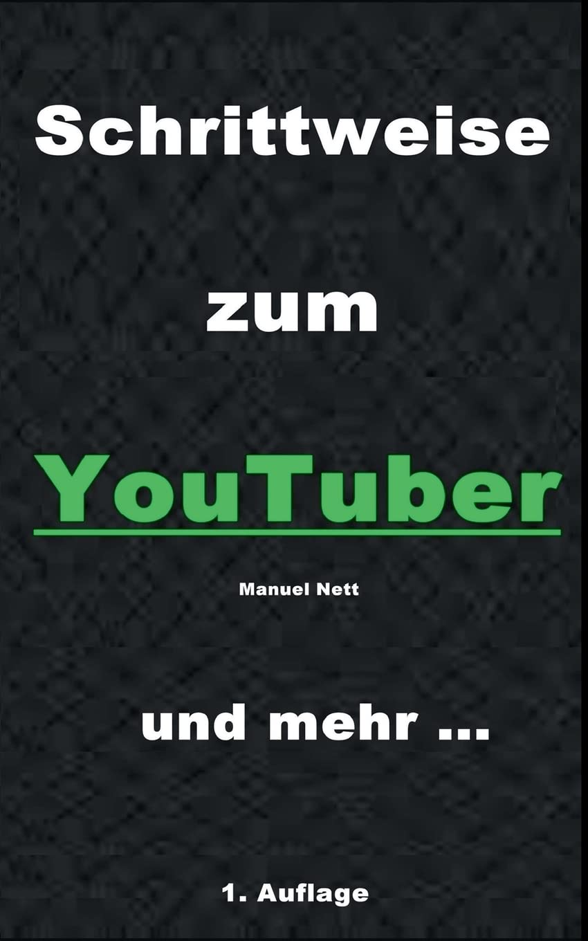 Schrittweise zum YouTuber book