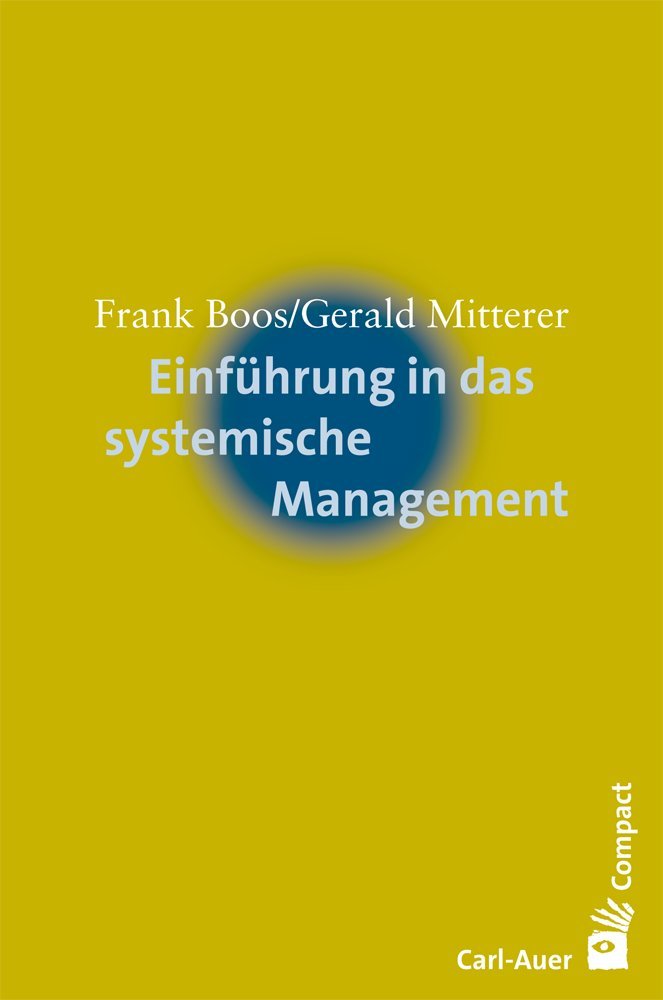 Einführung in das systemische Management Law Books