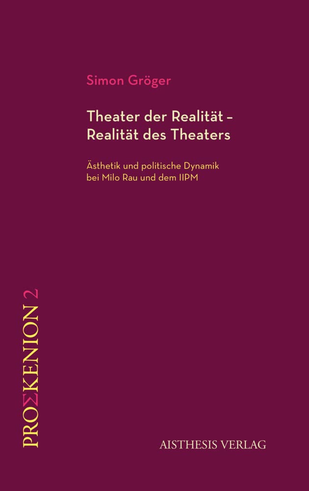 Theater der Realität – Realität des Theaters book