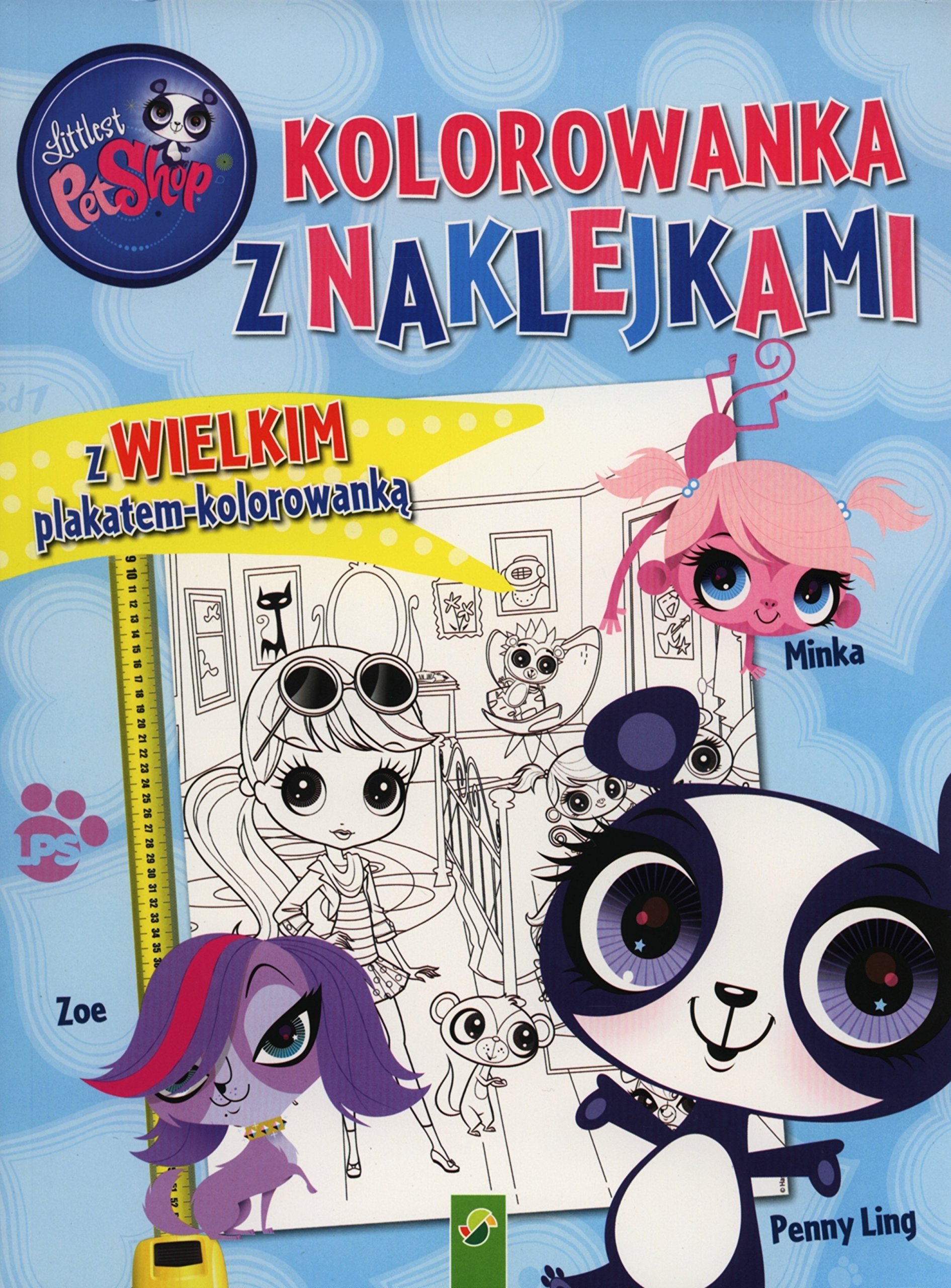 Littlest Pet Shop Kolorowanka z naklejkami Books