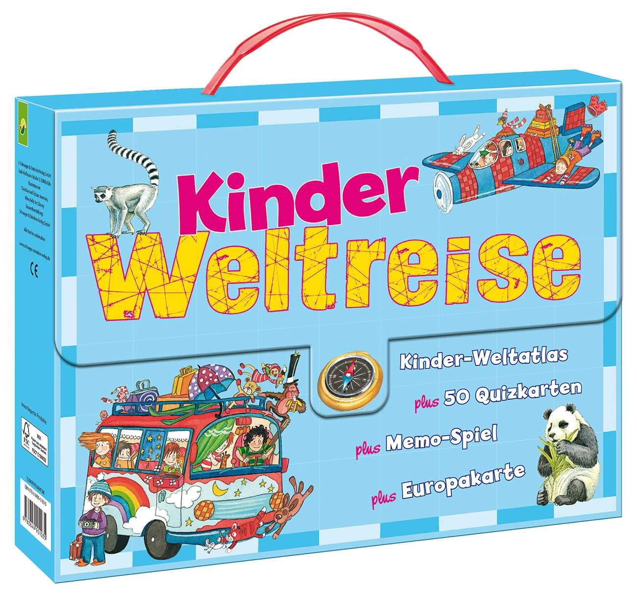 Kinder-Weltreise-Koffer Leisure, Home & Garden