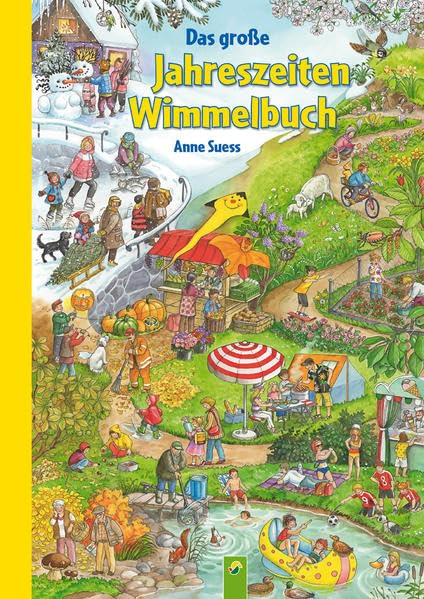 Das große Jahreszeiten-Wimmelbuch Tiptoi & Games