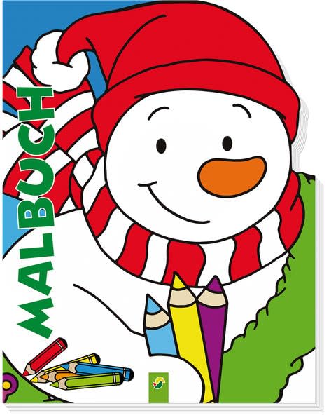 Konturenmalbuch Schneemann Fairy Tales & Legends