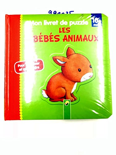 Mon livre de puzzle : Les bébés animaux Books