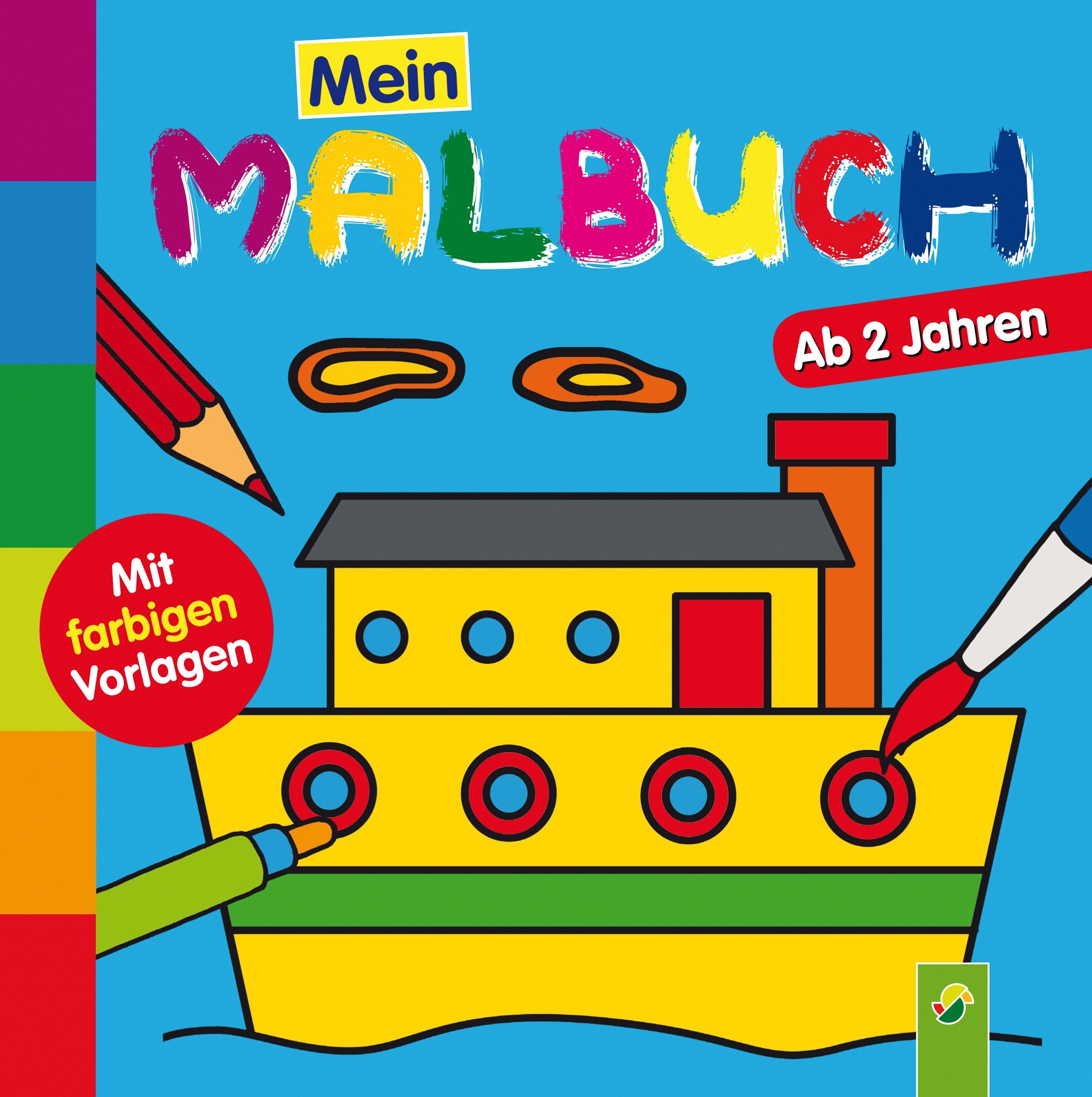 Mein erstes Malbuch (Schiff): Ab 2 Jahren - Mit farbigen Vorlagen Non-fiction