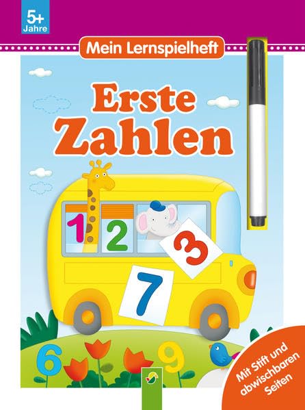 Erste Zahlen - Mein Lernspielheft: Mit Stift und abwischbaren Seiten Non-fiction