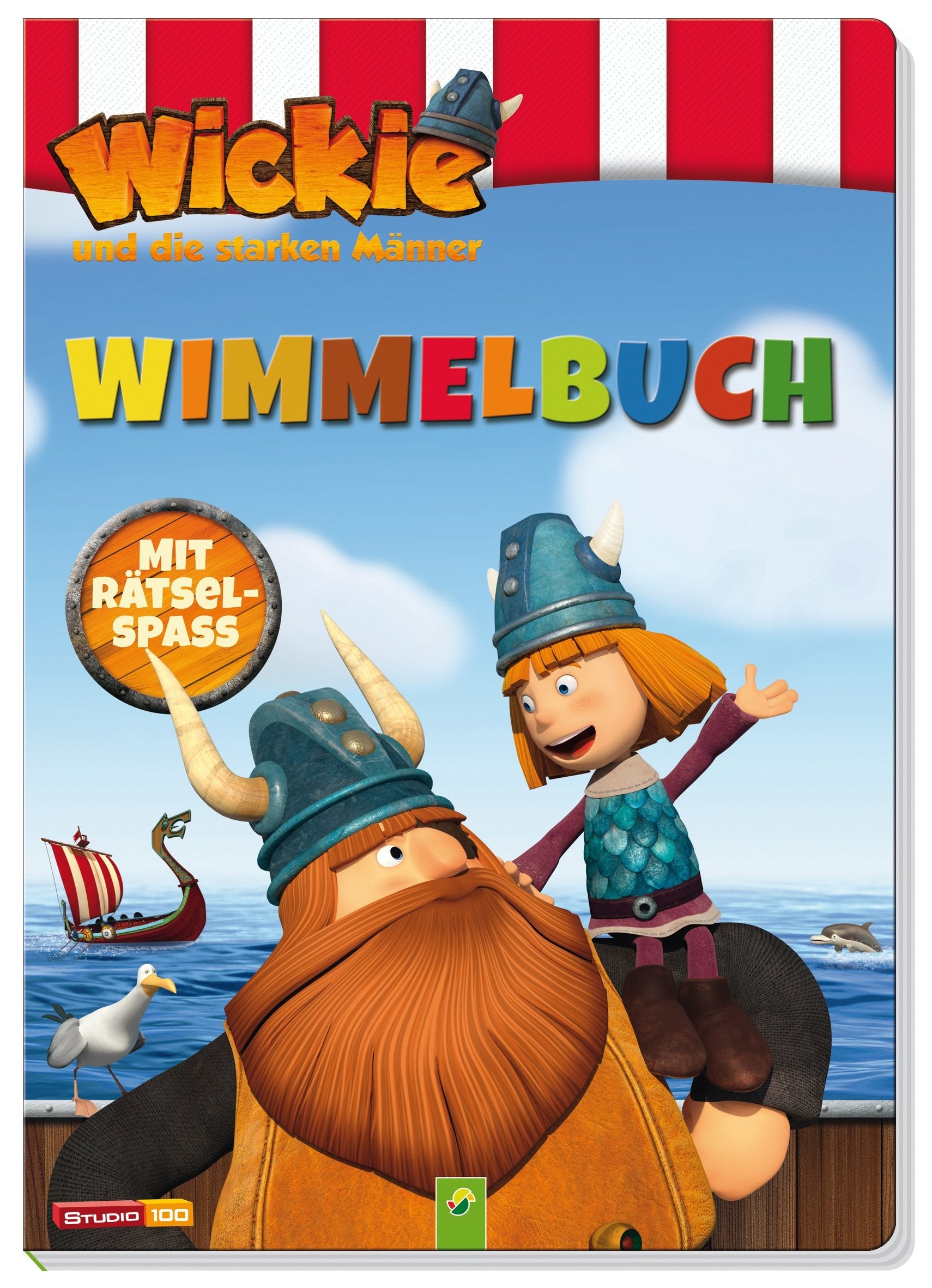 Wimmelbuch Wickie und die starken Männer: Mit Rätselspaß Fairy Tales & Legends