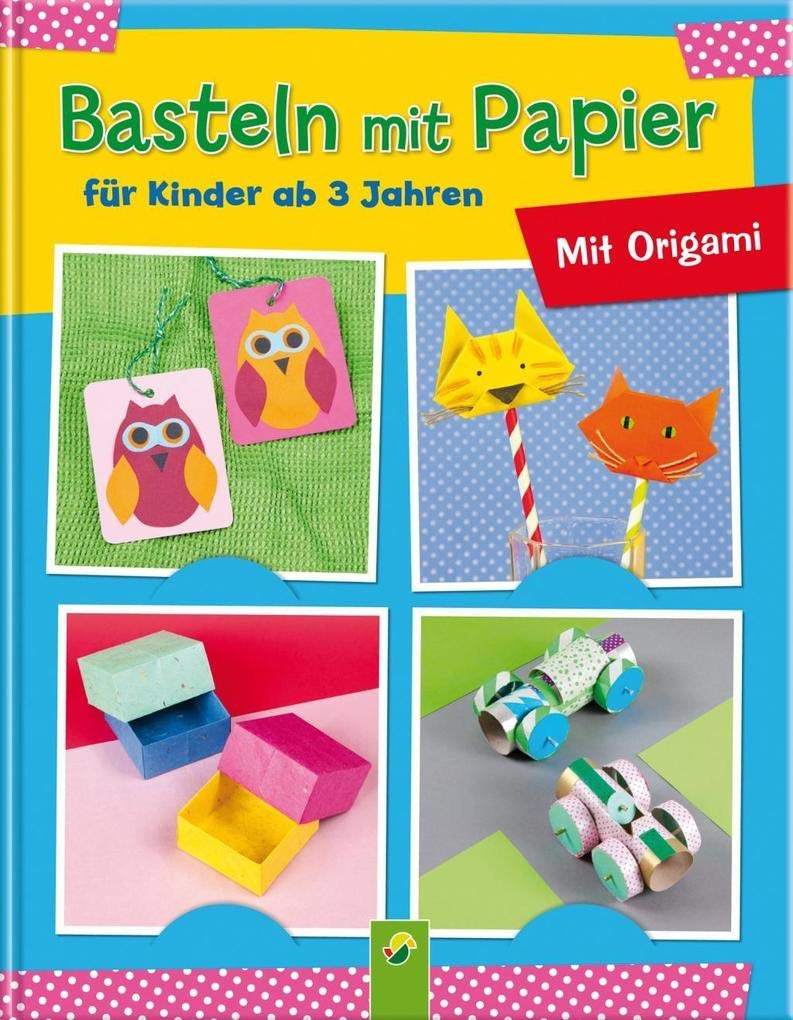 Basteln mit Papier für Kinder ab 3 Jahren Hobbies & Crafts