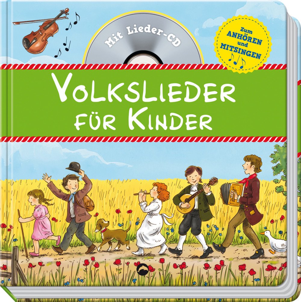 Volkslieder für Kinder: Mit Lieder-CD zum Anhören und Mitsingen Sheet Music