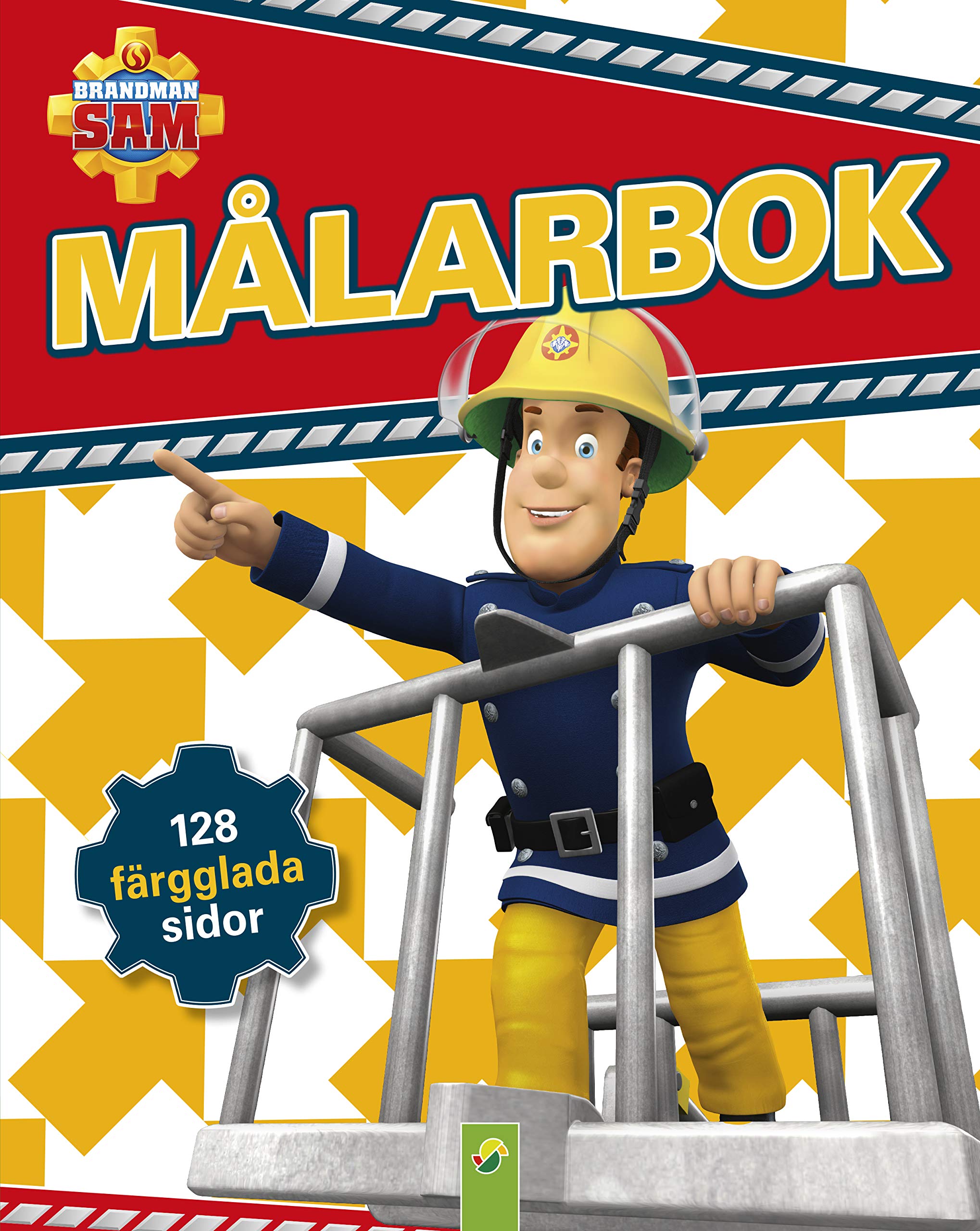 Feuerwehrmann SAM Malbuch mit 128 farbigen Seiten Tiptoi & Games