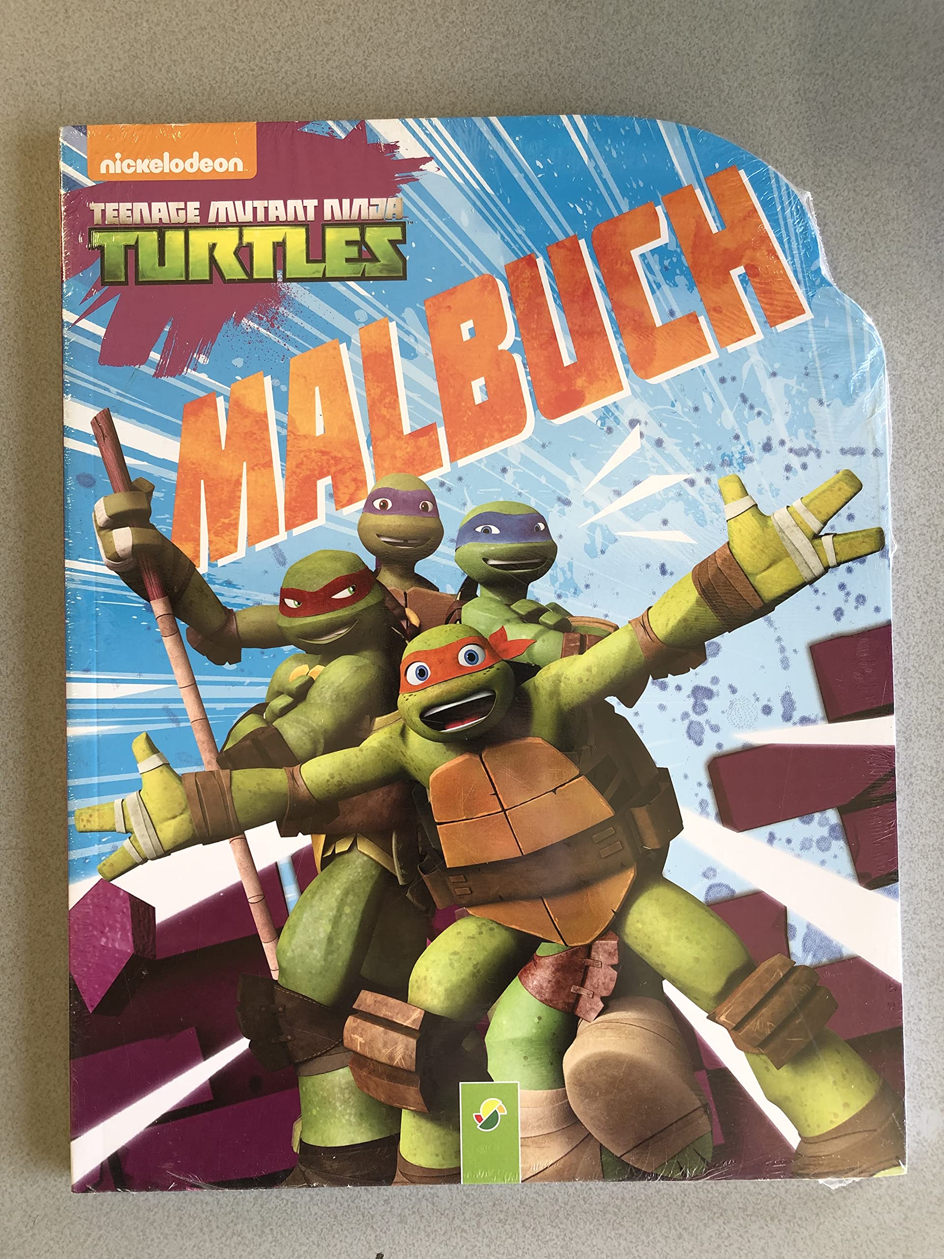 Teenage Mutant Ninja Turtles Malbuch - Nickelodeon - Das Malbuch für alle Turtles-Fans! 128 coole Ausmalbilder - Für Kinder ab 6 Jahren Books