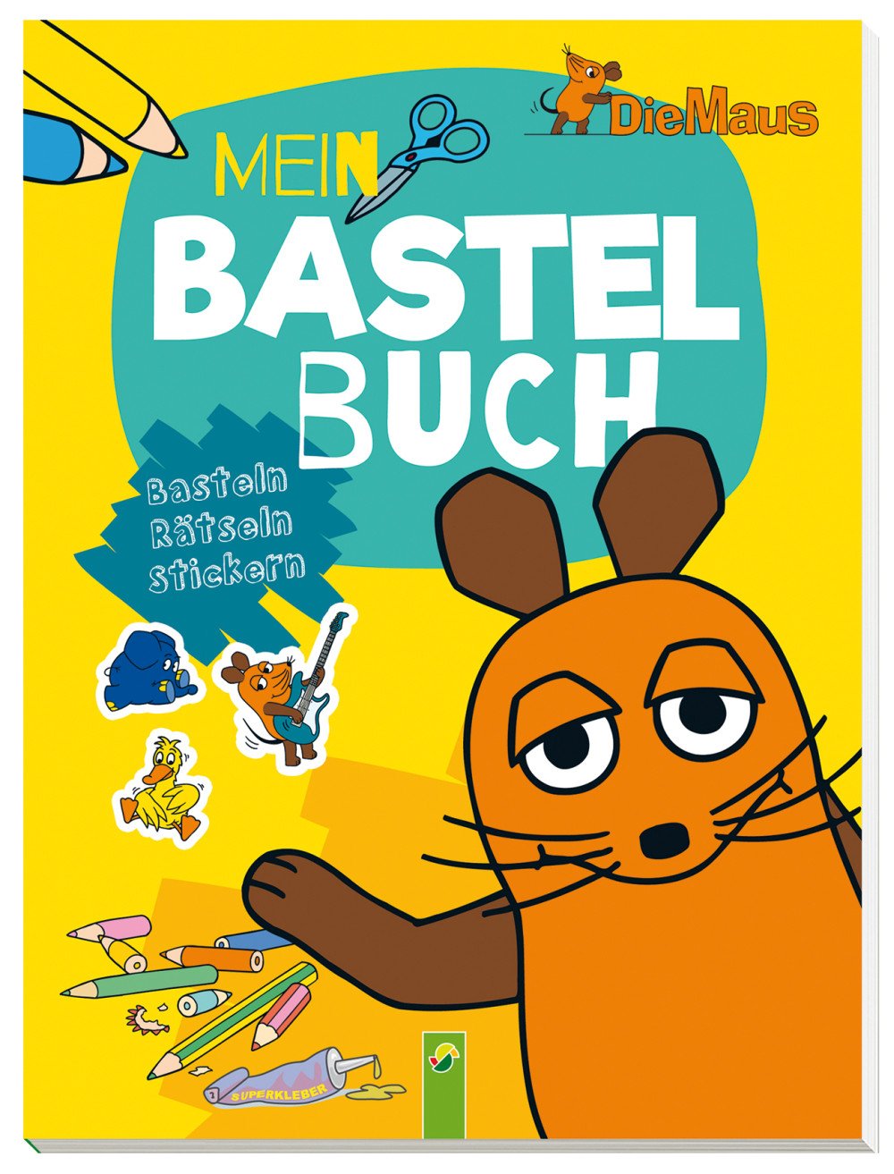 Die Maus - Mein Bastelbuch: Basteln - Rätseln - Stickern Parents & Children
