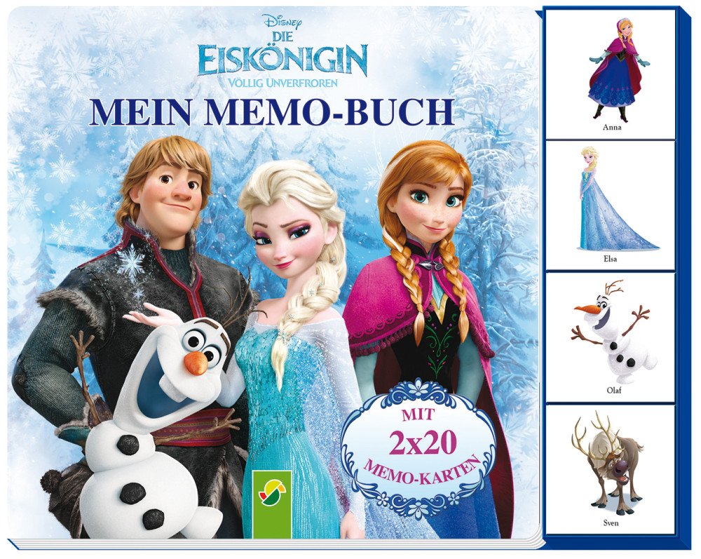Mein Memo-Buch - Die Eiskönigin: Mit 2 x 20 Memo-Karten! Parents & Children