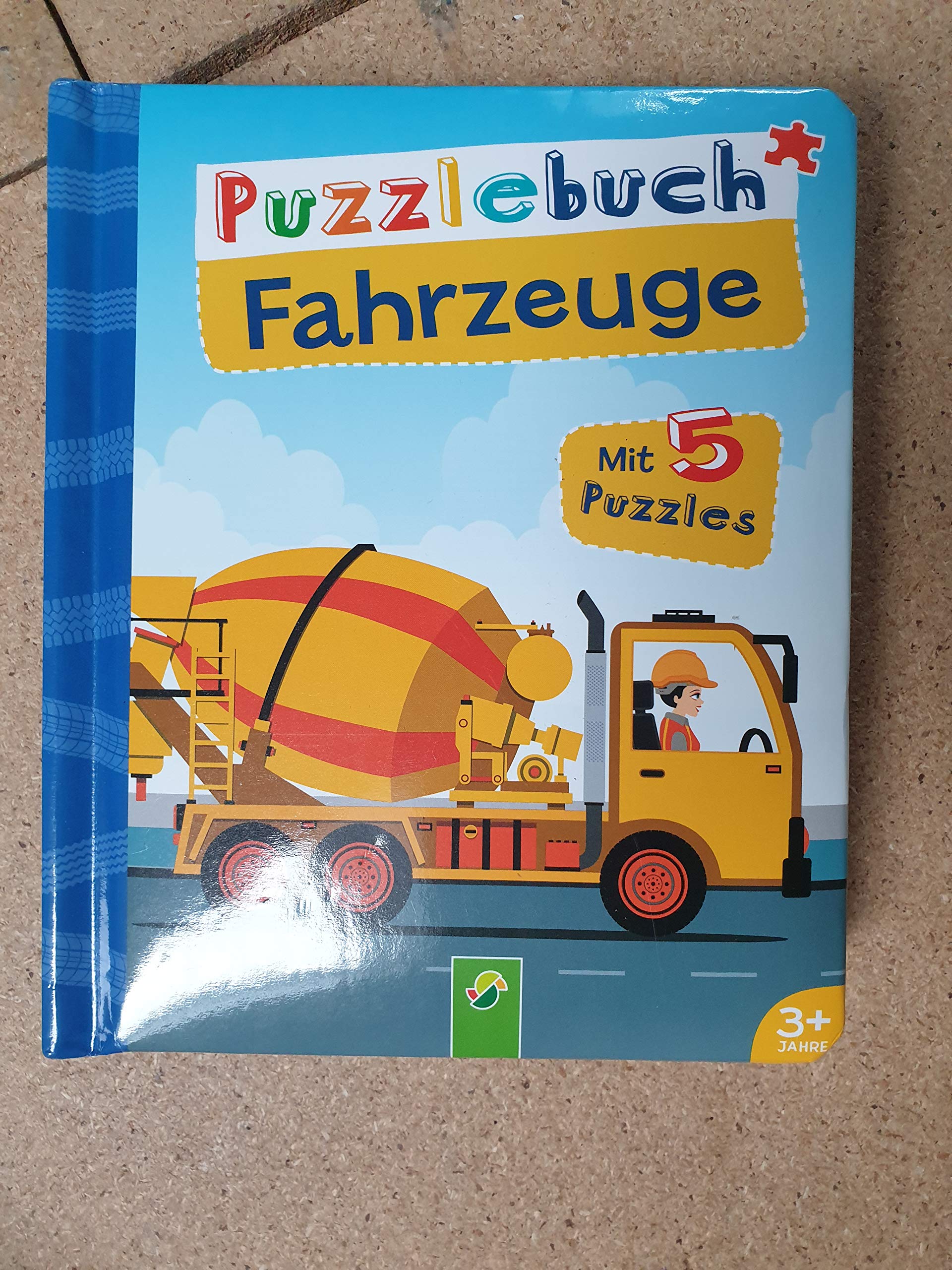 Puzzlebuch Fahrzeuge mit 5 Puzzeln Books