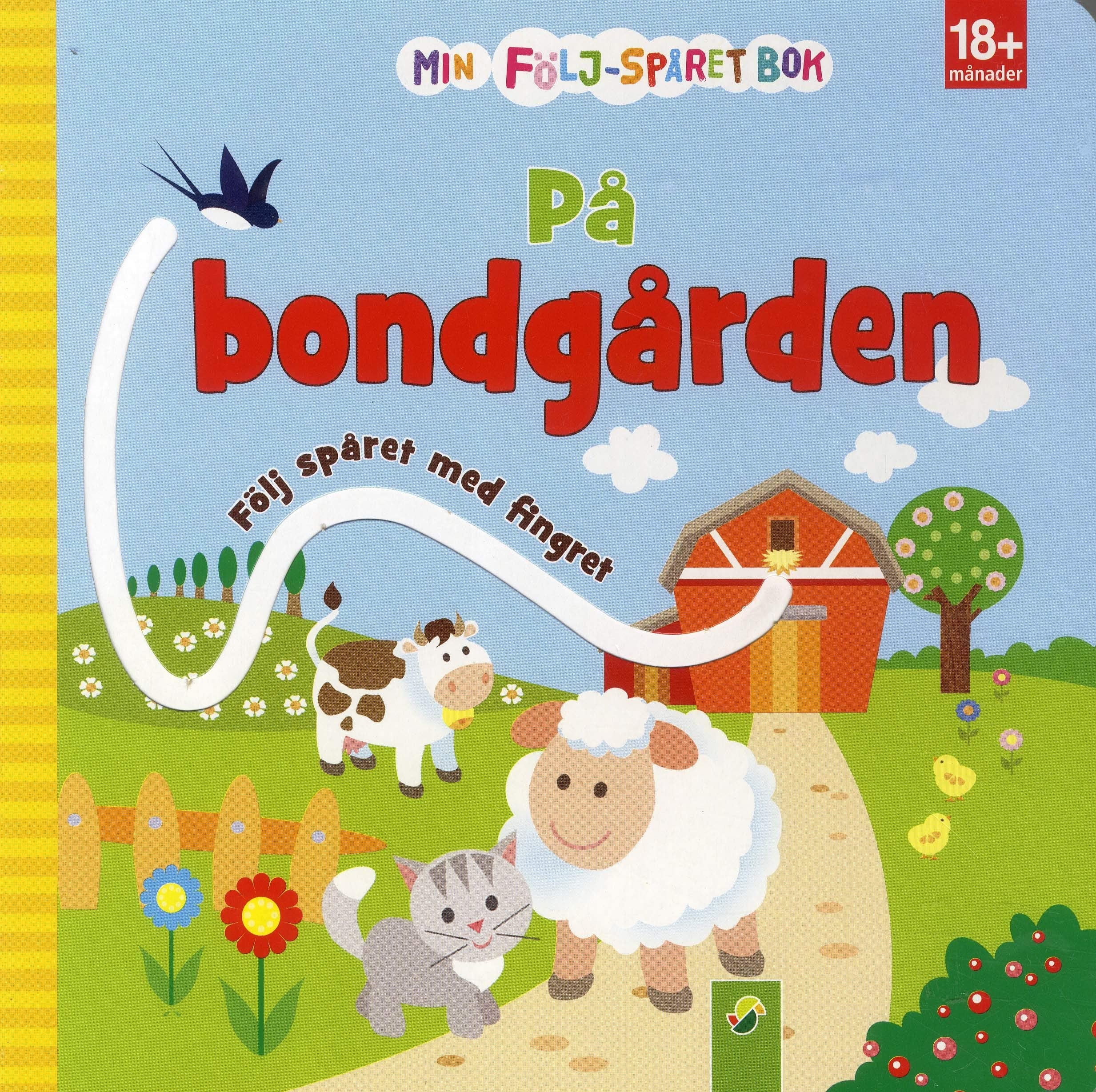 På bondgården - följ spåret med fingret Books
