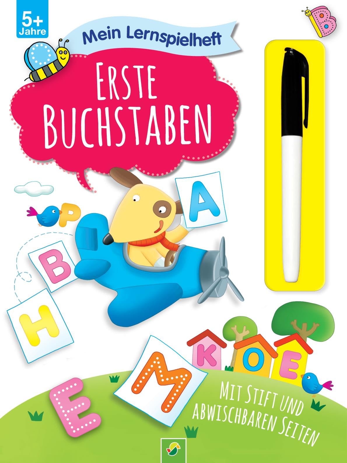 Mein Lernspielheft Erste Buchstaben: Mit Stift und abwischbaren Seiten Non-fiction
