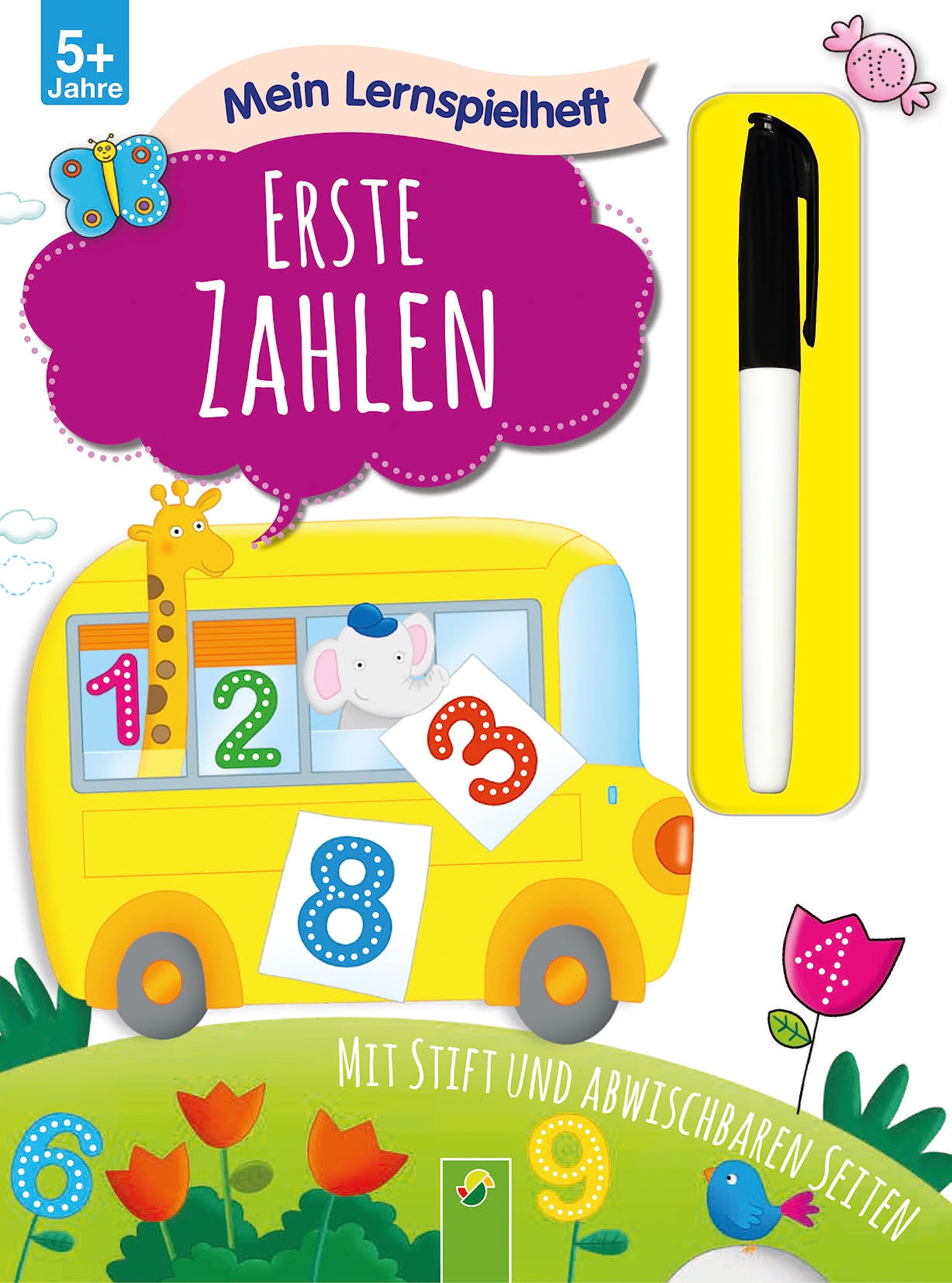 Mein Lernspielheft Erste Zahlen: Mit Stift und abwischbaren Seiten Non-fiction