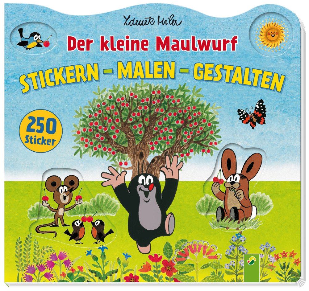 Der kleine Maulwurf Malen Stickern Gestalten: Mit 250 Stickern Calendars