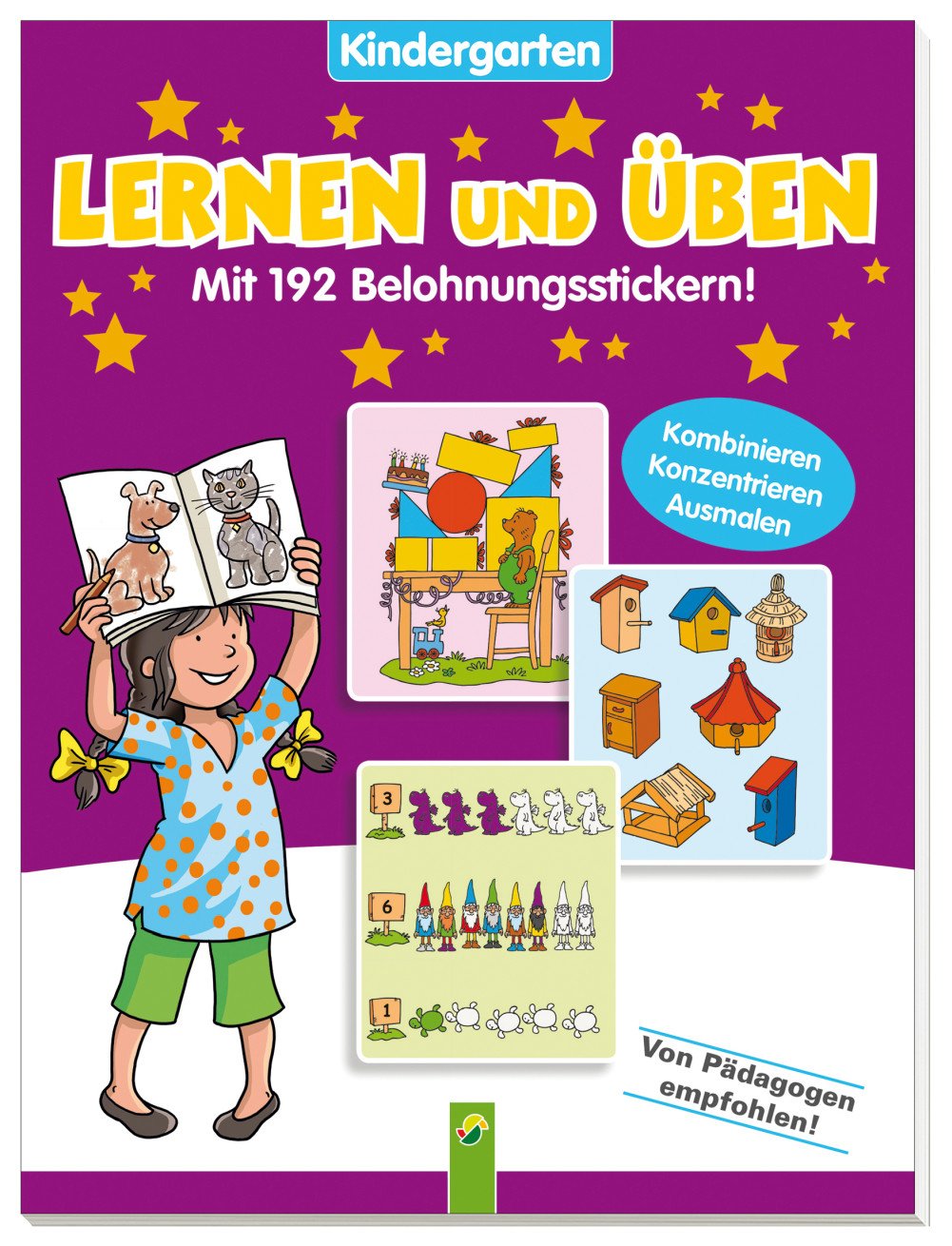 Lernen und Üben Kindergarten Band 2: Mit 192 Belohnungsstickern! Non-fiction