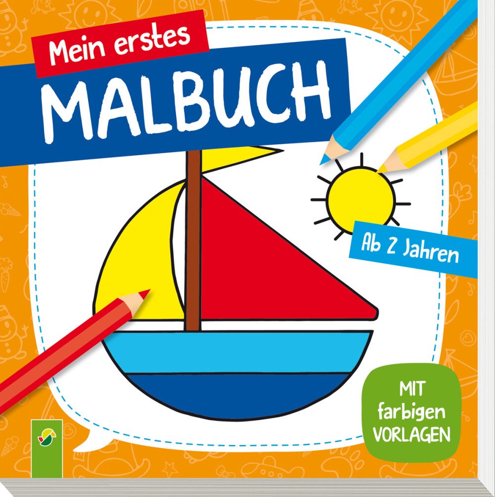 Mein erstes Malbuch ab 2 Jahren: Mit farbigen Vorlagen Non-fiction