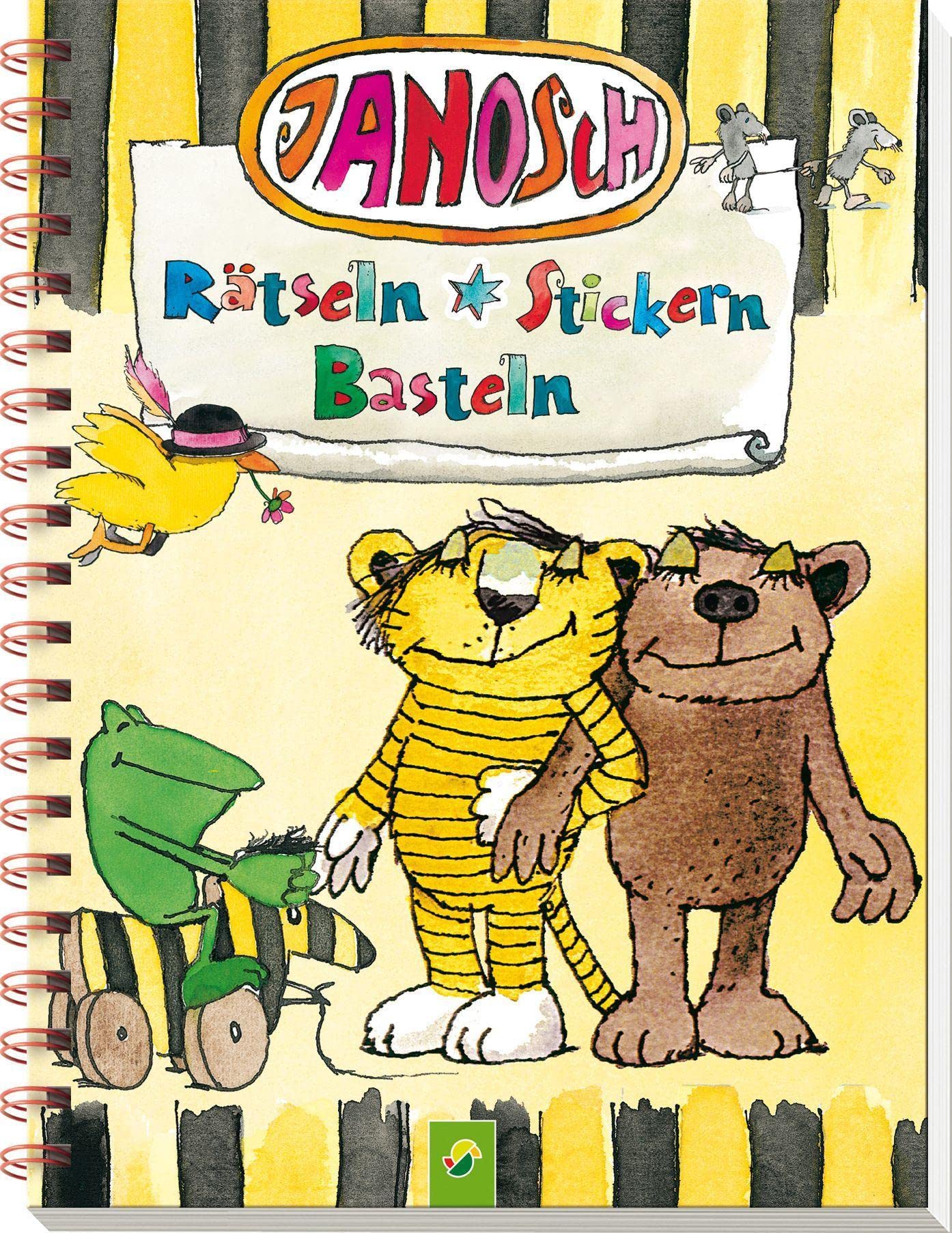 Janosch Rätseln Stickern Basteln Classics