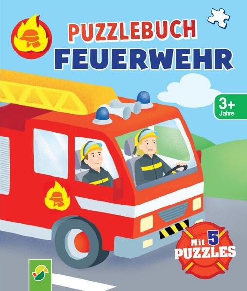 Puzzlebuch Feuerwehr: Mit 5 Puzzles Non-fiction
