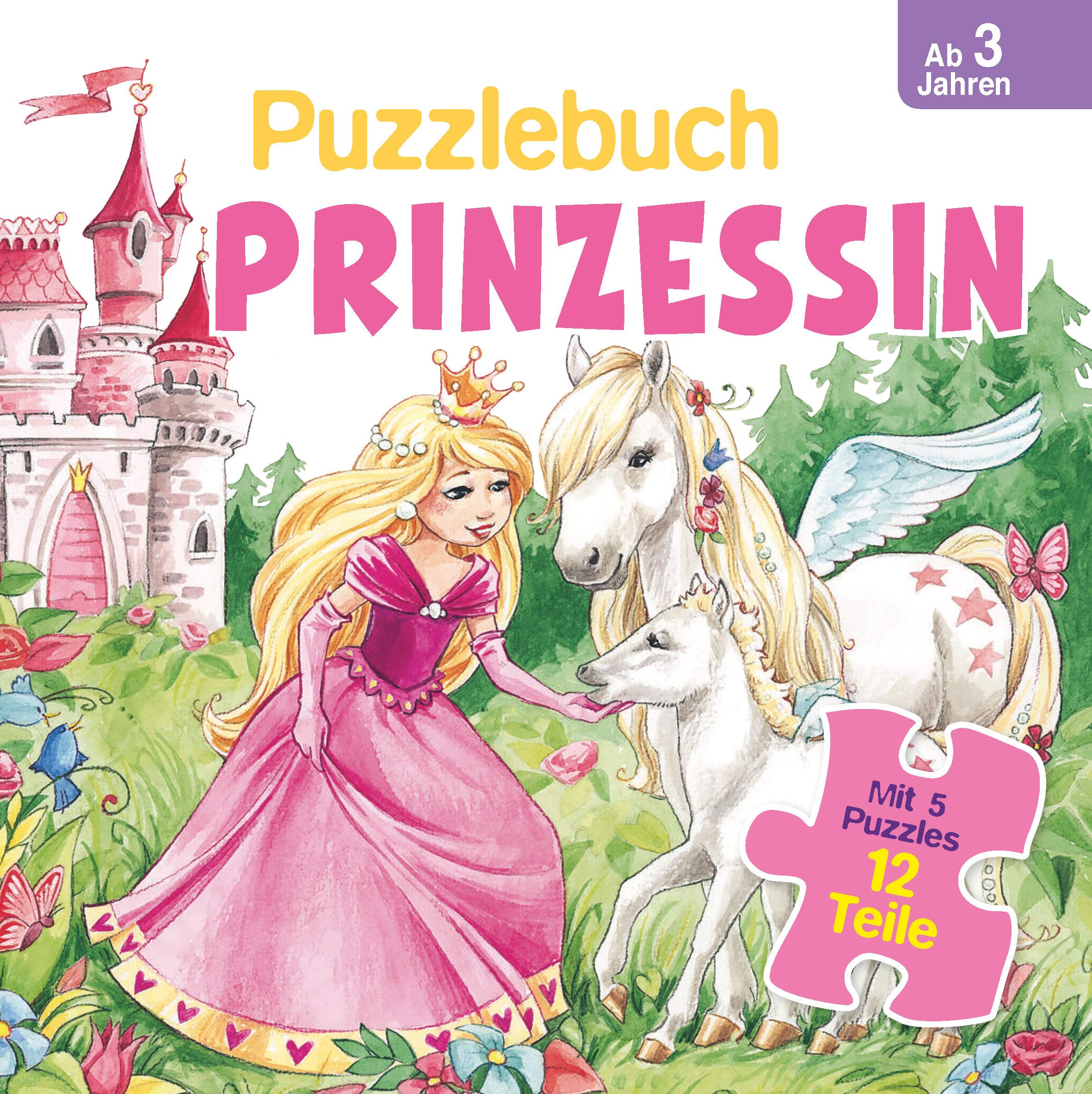 Puzzlebuch Prinzessin: Mit 5 Puzzles á 12 Teilen Religion & Esotericism