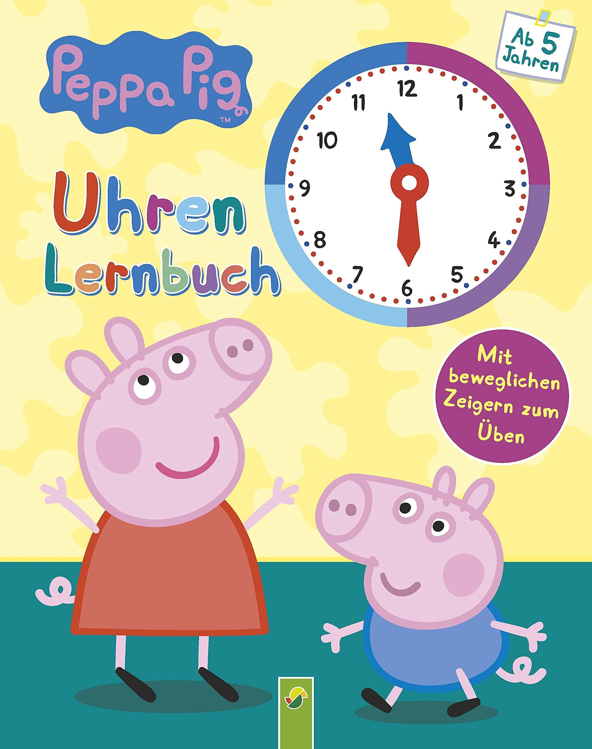 Peppa Pig Uhrenlernbuch - Mit beweglichen Zeigern zum Üben Religion & Esotericism