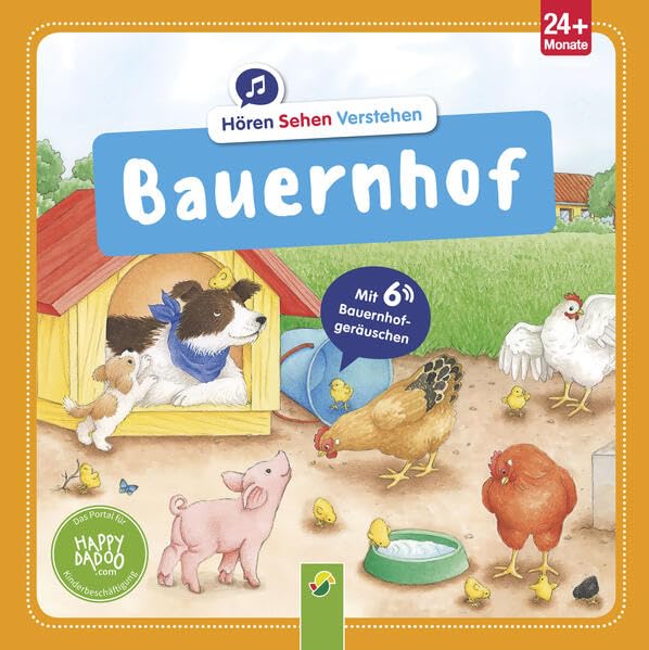 Hören-Sehen-Verstehen Bauernhof: Mit 6 Bauernhofgeräuschen Tiptoi & Games