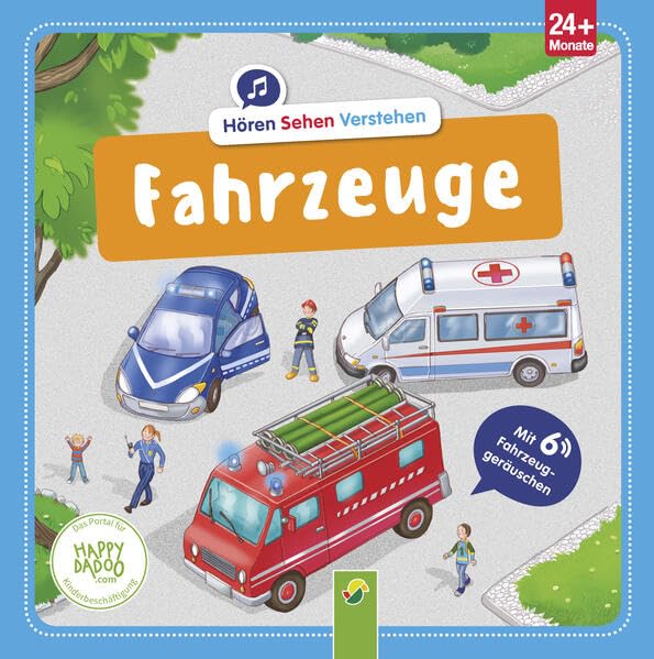 Hören-Sehen-Verstehen Fahrzeuge: Mit 6 Fahrzeuggeräuschen Tiptoi & Games